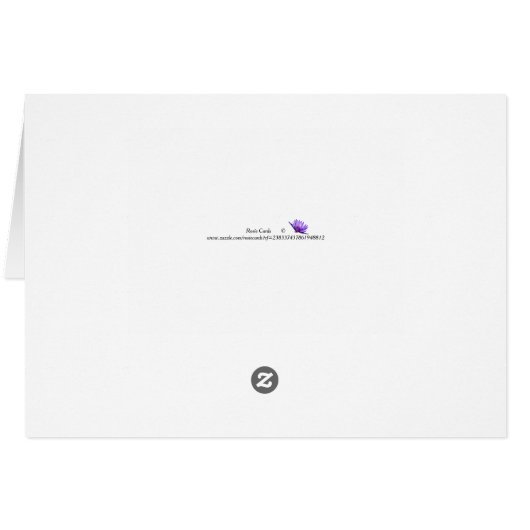 Carte de vacances Spring Break à la plage (Dos Horizontal)