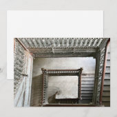 Carte de vacances Stairs Flat (Devant / Derrière)