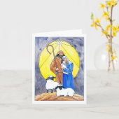 Carte de vacances Star of Bethlehem (Fleur jaune)