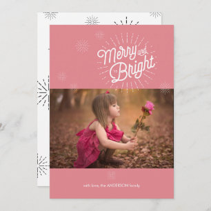 Carte de vacances Starbur1 Rose Photo