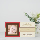 CARTE DE VACANCES STYLISH :: douceur 4 (Debout devant)