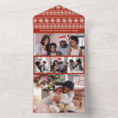 Carte de vacances Sweat Multi Photo Cosy (À l'intérieur)