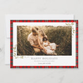 Carte de vacances Tartan Border (Devant)