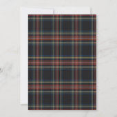 Carte de vacances Tartan Flat (Devant)