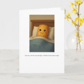 Carte de vacances Tater Tots (Fleur jaune)