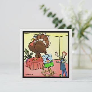 Carte de vacances Thanksgiving