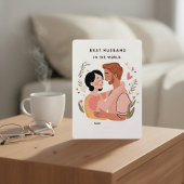 Carte de vacances "The Best Husband"