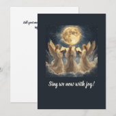 Carte de vacances Three Angel Chorale (Devant / Derrière)