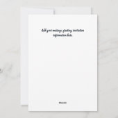 Carte de vacances Three Angel Chorale (Dos)