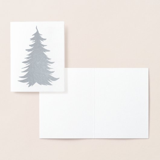 Carte de vacances TINSEL Silver (Affichage)