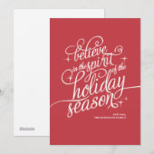 Carte de vacances Twinkle Geisha Script (Devant / Derrière)