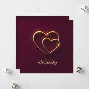 Carte de vacances Two Hearts Flat