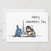 Carte de vacances Valentines (Devant)