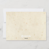 Carte de vacances vintage Scrapbook (Dos)