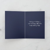 Carte de vacances Westie personnalisable (Intérieur)