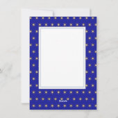 Carte de vacances White snowman (Dos)