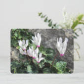 Carte de vacances Wild Flowers Flat (Debout devant)
