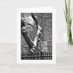 Carte de vacances 'Winter in the City' - Joyeux No