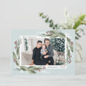 Carte de vacances Winterberry (Debout devant)