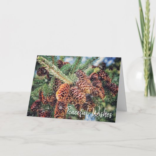 Carte de vacances Wis paisible (Devant)