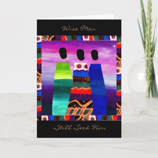 Carte de vacances Wise Men (Devant)