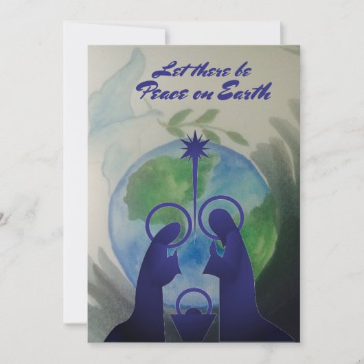 Carte de vacances World Peace Flat (Devant)