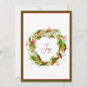 Carte de vacances Wreath (Devant)