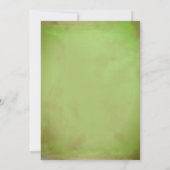 Carte de vacances Wreath Monogram (Dos)