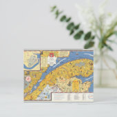 Carte de Vacanes, Québec, Gaspésie (Canada) (Debout devant)