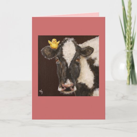 carte de vache et de peep (Devant)