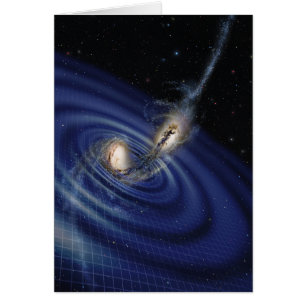 Carte de vagues de la gravité