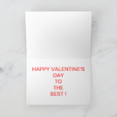 Carte de Valentine (Intérieur)