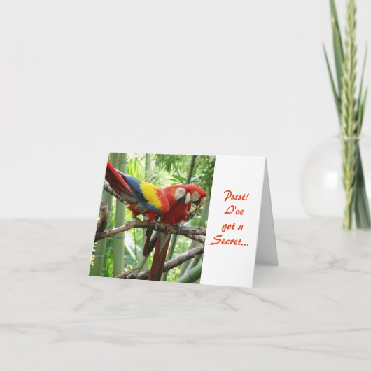 Carte de Valentine (Devant)