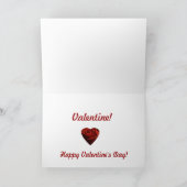 Carte de Valentine de 2 mâles (Intérieur)