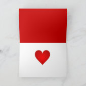 CARTE DE VALENTINE DE GOLF (Intérieur)