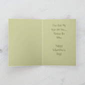 Carte de Valentine de guépard (Intérieur)