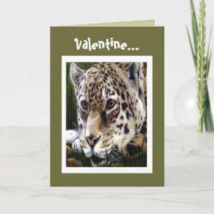 Carte de Valentine de guépard