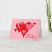 Carte de Valentine de la mère (Devant)