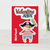 Carte de Valentine de pirate oh (Devant)