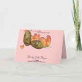 Carte de Valentine de pomme de terre de souris (Dos)