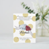 Carte de valeur YW - VIRTUE (Debout devant)