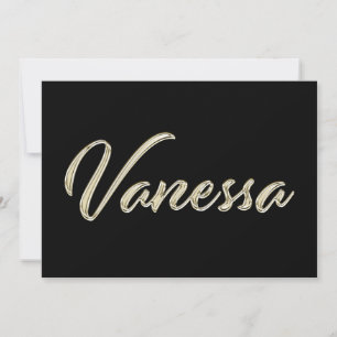 Carte de Vanessa white gold