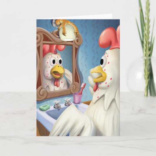 Carte de varicelle Jingle Jingle Little Gnome (Devant)