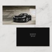 Carte de ventes automatiques et d'entreprise de (Devant / Derrière)