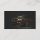 Carte de ventes automatiques et d'entreprise de (Dos)