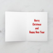 Carte de ver de Noël (Intérieur)