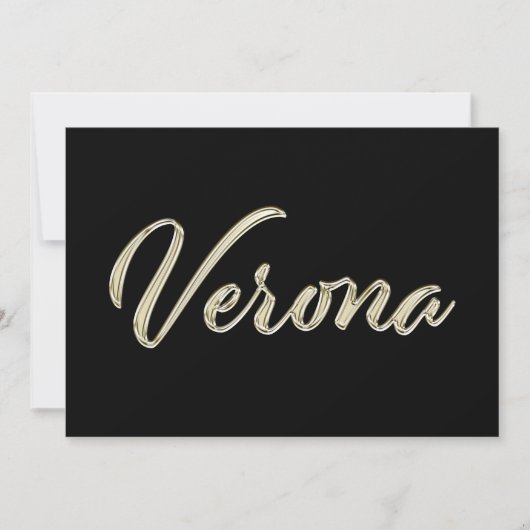 Carte de Verona White Gold (Devant)