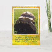 Carte de verset Bible de retraite (Devant)