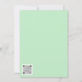 Carte de verset biblique de croix aquarelle rustiq (Dos)