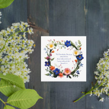 Carte de verset biblique personnalisable